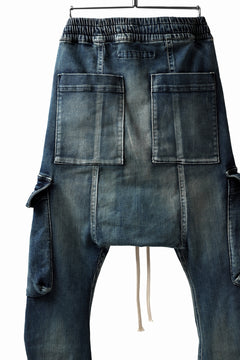 画像をギャラリービューアに読み込む, A.F ARTEFACT -FADED- DENIM SARROUEL CARGO SKINNY (BLUE)