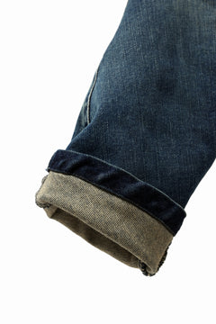 画像をギャラリービューアに読み込む, A.F ARTEFACT -FADED- DENIM SARROUEL CARGO SKINNY (BLUE)