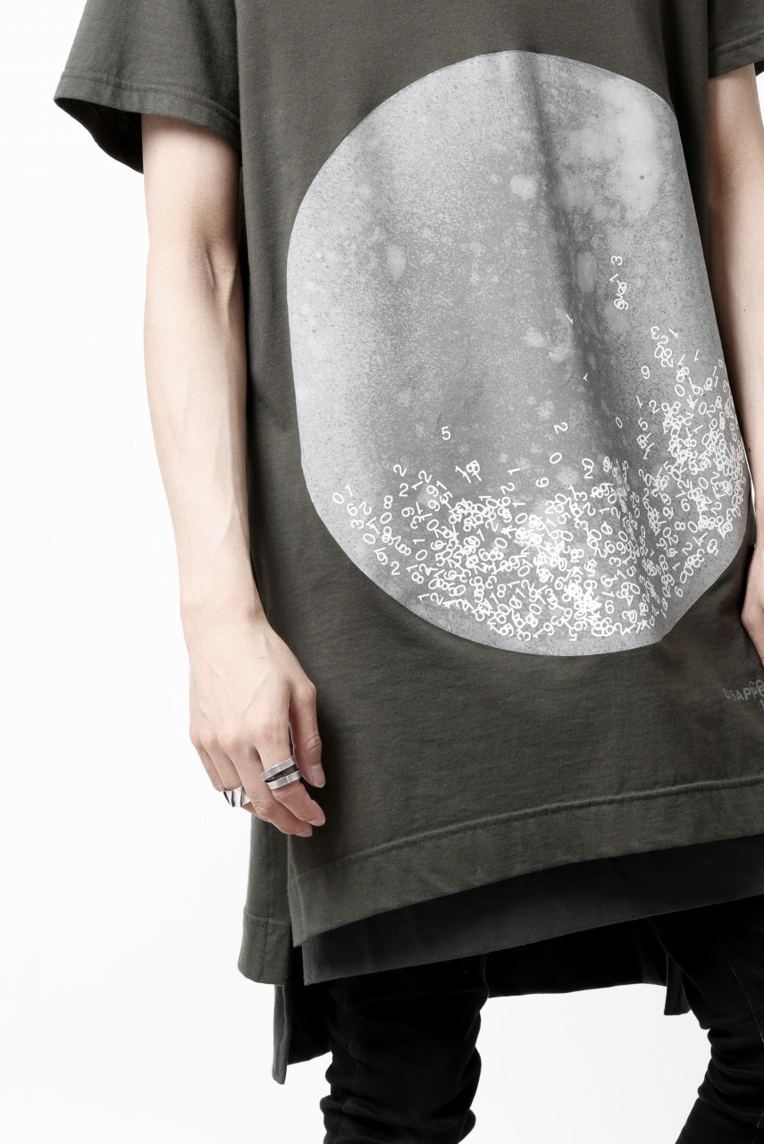 Load image into Gallery viewer, A.F ARTEFACT CREW NECK TEE / ABSTRACT PRINT Ver. (KHAKI)