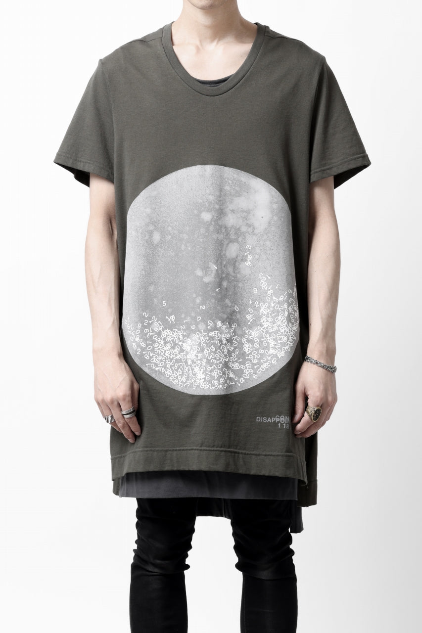 Load image into Gallery viewer, A.F ARTEFACT CREW NECK TEE / ABSTRACT PRINT Ver. (KHAKI)