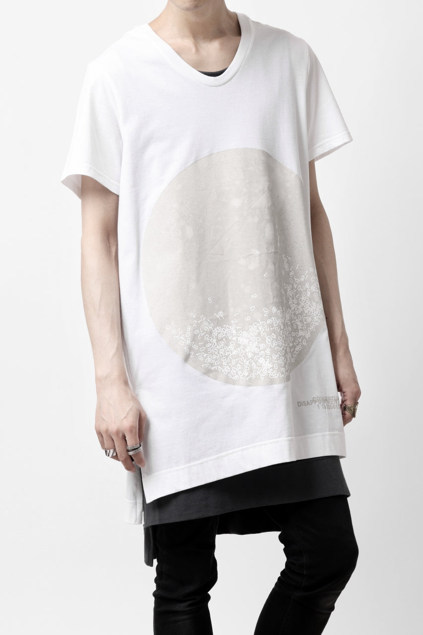 Load image into Gallery viewer, A.F ARTEFACT CREW NECK TEE / ABSTRACT PRINT Ver. (WHITE)