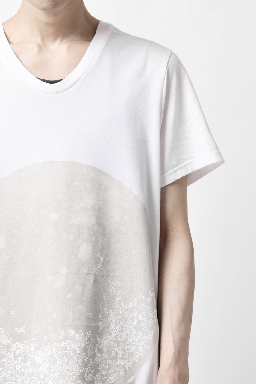 Load image into Gallery viewer, A.F ARTEFACT CREW NECK TEE / ABSTRACT PRINT Ver. (WHITE)