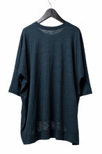 画像をギャラリービューアに読み込む, A.F ARTEFACT OVER SIZED DOLMAN TEE / SLAB JERSEY (BLUE)