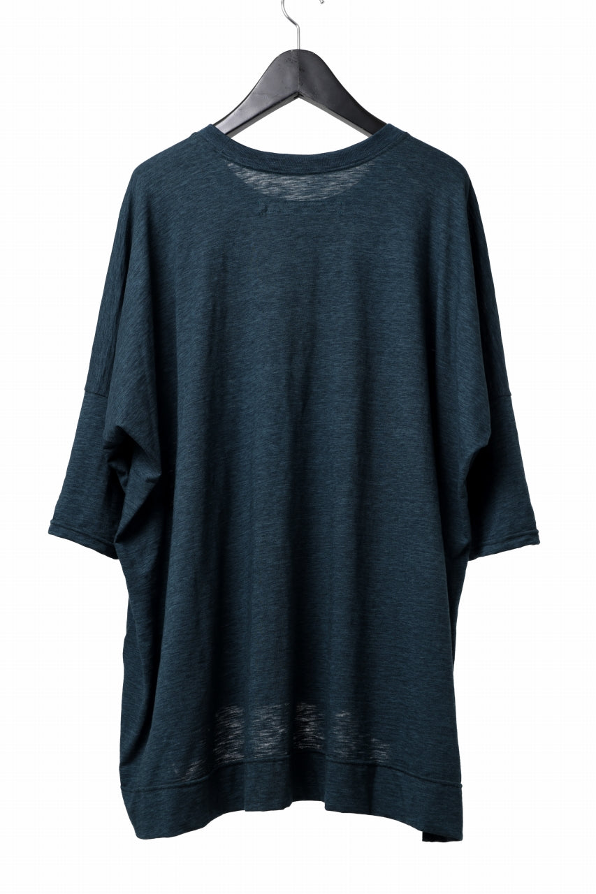 画像をギャラリービューアに読み込む, A.F ARTEFACT OVER SIZED DOLMAN TEE / SLAB JERSEY (BLUE)
