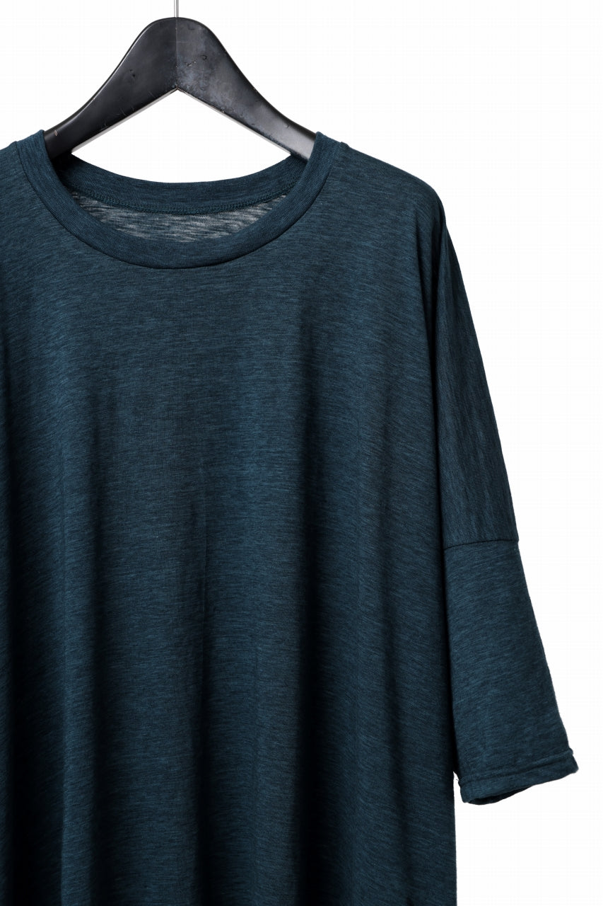 画像をギャラリービューアに読み込む, A.F ARTEFACT OVER SIZED DOLMAN TEE / SLAB JERSEY (BLUE)