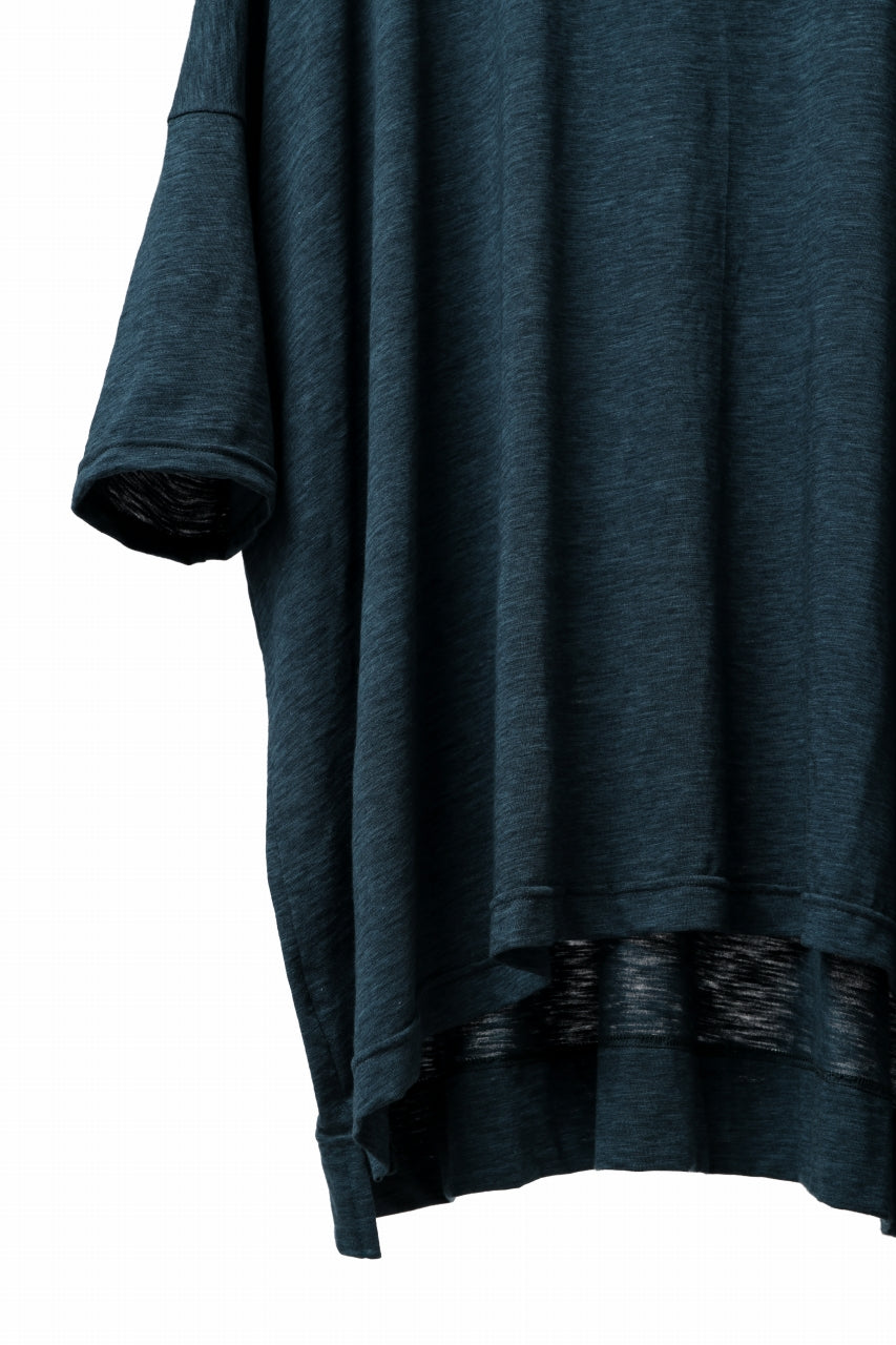 画像をギャラリービューアに読み込む, A.F ARTEFACT OVER SIZED DOLMAN TEE / SLAB JERSEY (BLUE)