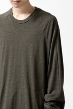 画像をギャラリービューアに読み込む, A.F ARTEFACT -HEATHER- DOLMAN LOOSEY TOPS / SLAB JERSEY (KHAKI)