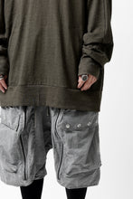 画像をギャラリービューアに読み込む, A.F ARTEFACT -HEATHER- DOLMAN LOOSEY TOPS / SLAB JERSEY (KHAKI)