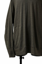 画像をギャラリービューアに読み込む, A.F ARTEFACT -HEATHER- DOLMAN LOOSEY TOPS / SLAB JERSEY (KHAKI)