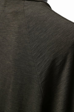 画像をギャラリービューアに読み込む, A.F ARTEFACT -HEATHER- DOLMAN LOOSEY TOPS / SLAB JERSEY (KHAKI)