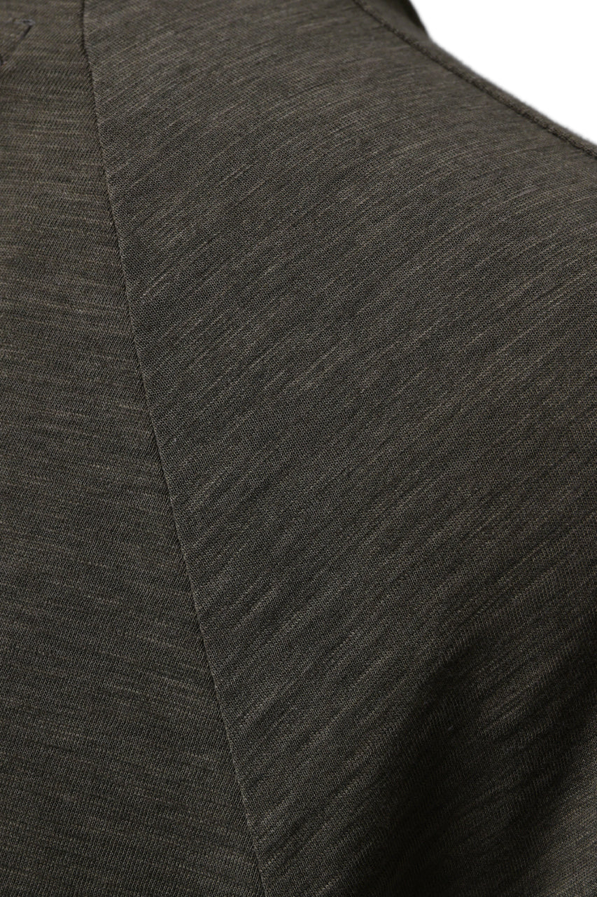 画像をギャラリービューアに読み込む, A.F ARTEFACT -HEATHER- DOLMAN LOOSEY TOPS / SLAB JERSEY (KHAKI)