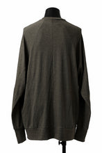 画像をギャラリービューアに読み込む, A.F ARTEFACT -HEATHER- DOLMAN LOOSEY TOPS / SLAB JERSEY (KHAKI)
