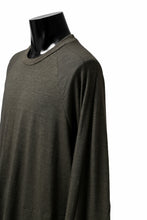 画像をギャラリービューアに読み込む, A.F ARTEFACT -HEATHER- DOLMAN LOOSEY TOPS / SLAB JERSEY (KHAKI)