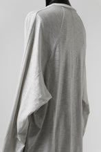 画像をギャラリービューアに読み込む, A.F ARTEFACT -HEATHER- DOLMAN LOOSEY TOPS / SLAB JERSEY (L.GREY)