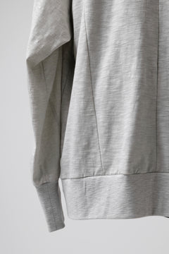 画像をギャラリービューアに読み込む, A.F ARTEFACT -HEATHER- DOLMAN LOOSEY TOPS / SLAB JERSEY (L.GREY)