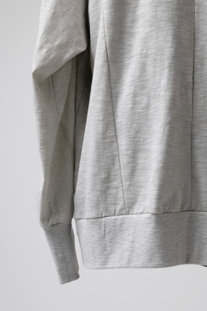 画像をギャラリービューアに読み込む, A.F ARTEFACT -HEATHER- DOLMAN LOOSEY TOPS / SLAB JERSEY (L.GREY)