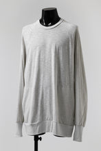 画像をギャラリービューアに読み込む, A.F ARTEFACT -HEATHER- DOLMAN LOOSEY TOPS / SLAB JERSEY (L.GREY)
