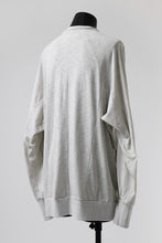 画像をギャラリービューアに読み込む, A.F ARTEFACT -HEATHER- DOLMAN LOOSEY TOPS / SLAB JERSEY (L.GREY)