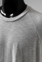 画像をギャラリービューアに読み込む, A.F ARTEFACT -HEATHER- DOLMAN LOOSEY TOPS / SLAB JERSEY (L.GREY)