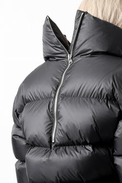 画像をギャラリービューアに読み込む, A.F ARTEFACT HIGH-NECK SHORT DOWN JACKET (BLACK)