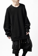 画像をギャラリービューアに読み込む, A.F ARTEFACT DOLMAN PULLOVER / COTTON KNIT (BLACK)