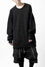 画像をギャラリービューアに読み込む, A.F ARTEFACT DOLMAN PULLOVER / COTTON KNIT (BLACK)