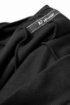 画像をギャラリービューアに読み込む, A.F ARTEFACT DOLMAN PULLOVER / COTTON KNIT (BLACK)