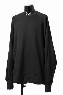 画像をギャラリービューアに読み込む, A.F ARTEFACT DOLMAN PULLOVER / COTTON KNIT (BLACK)