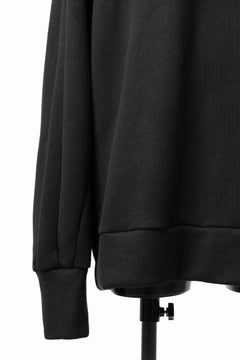 画像をギャラリービューアに読み込む, A.F ARTEFACT DOLMAN PULLOVER / COTTON KNIT (BLACK)