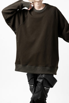 画像をギャラリービューアに読み込む, A.F ARTEFACT BomberHEAT DOLMAN PULLOVER TOPS (KHAKI)