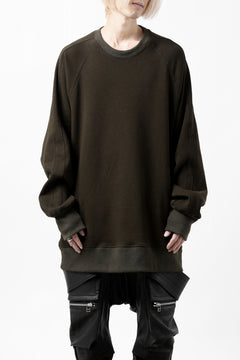 画像をギャラリービューアに読み込む, A.F ARTEFACT BomberHEAT DOLMAN PULLOVER TOPS (KHAKI)