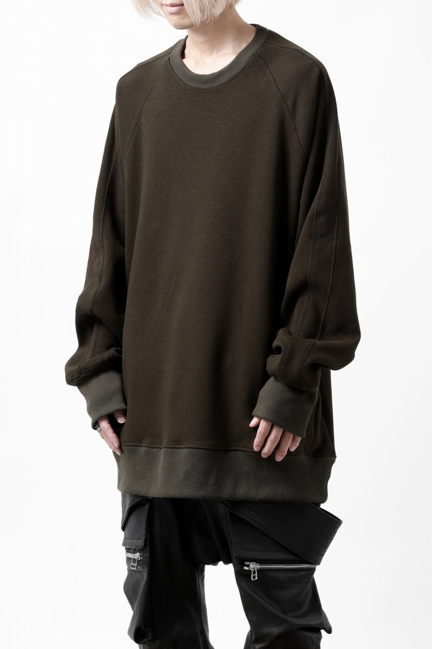 画像をギャラリービューアに読み込む, A.F ARTEFACT BomberHEAT DOLMAN PULLOVER TOPS (KHAKI)
