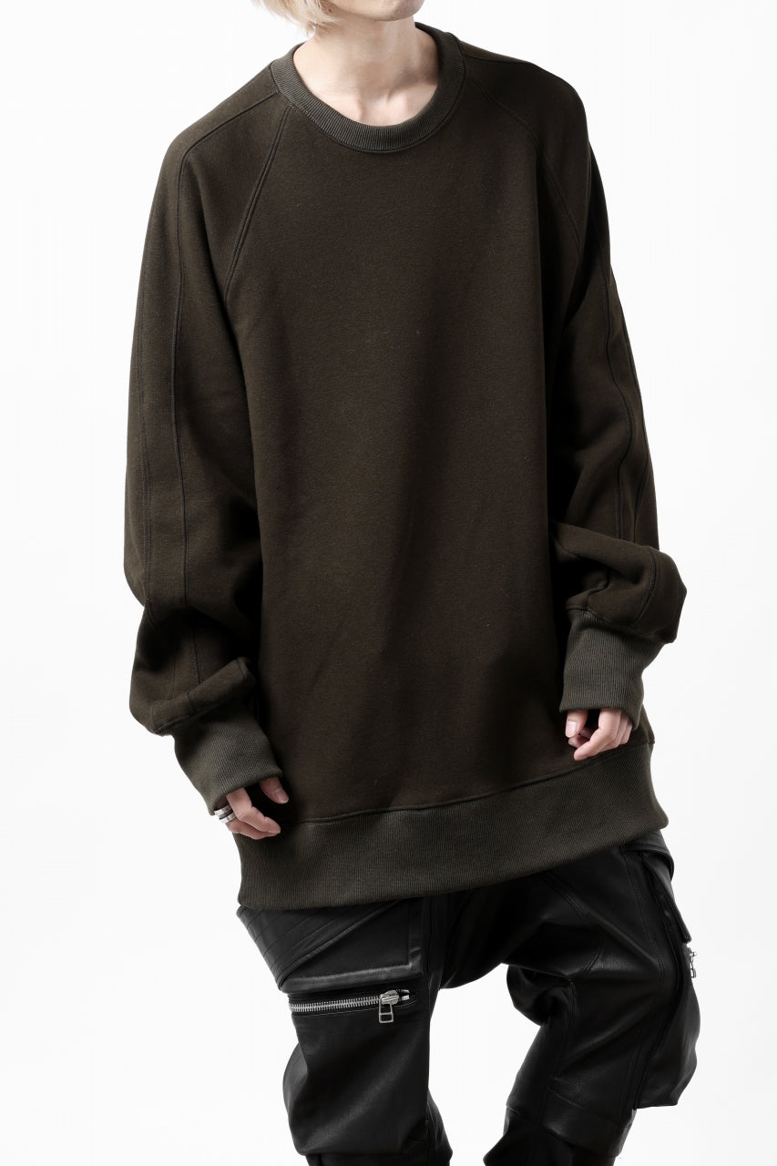 画像をギャラリービューアに読み込む, A.F ARTEFACT BomberHEAT DOLMAN PULLOVER TOPS (KHAKI)
