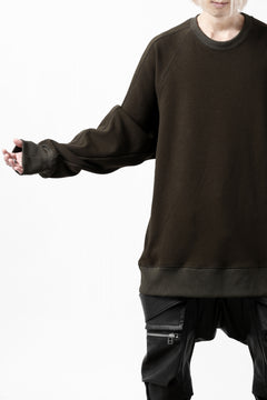 画像をギャラリービューアに読み込む, A.F ARTEFACT BomberHEAT DOLMAN PULLOVER TOPS (KHAKI)