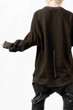 画像をギャラリービューアに読み込む, A.F ARTEFACT BomberHEAT DOLMAN PULLOVER TOPS (KHAKI)