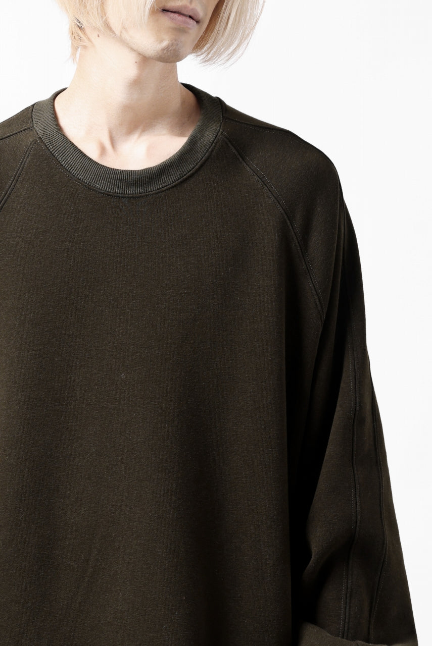 画像をギャラリービューアに読み込む, A.F ARTEFACT BomberHEAT DOLMAN PULLOVER TOPS (KHAKI)