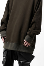 画像をギャラリービューアに読み込む, A.F ARTEFACT BomberHEAT DOLMAN PULLOVER TOPS (KHAKI)