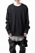 画像をギャラリービューアに読み込む, A.F ARTEFACT BomberHEAT SINGLE LOOP HEM PULLOVER TOPS (BLACK)
