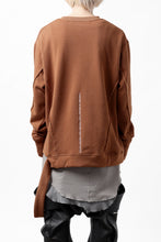 画像をギャラリービューアに読み込む, A.F ARTEFACT BomberHEAT SINGLE LOOP HEM PULLOVER TOPS (ORANGE)