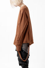 画像をギャラリービューアに読み込む, A.F ARTEFACT BomberHEAT SINGLE LOOP HEM PULLOVER TOPS (ORANGE)