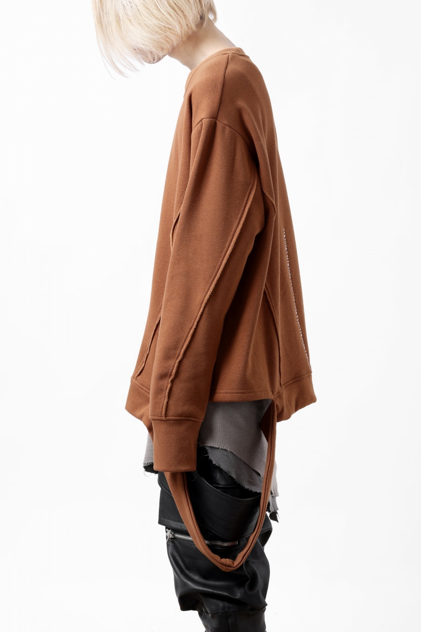 画像をギャラリービューアに読み込む, A.F ARTEFACT BomberHEAT SINGLE LOOP HEM PULLOVER TOPS (ORANGE)