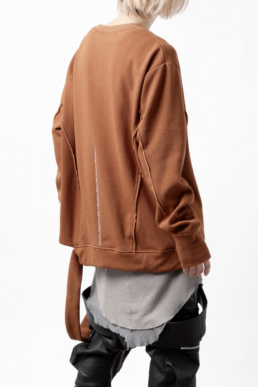 画像をギャラリービューアに読み込む, A.F ARTEFACT BomberHEAT SINGLE LOOP HEM PULLOVER TOPS (ORANGE)