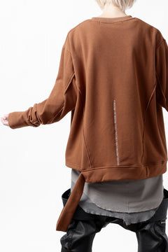画像をギャラリービューアに読み込む, A.F ARTEFACT BomberHEAT SINGLE LOOP HEM PULLOVER TOPS (ORANGE)