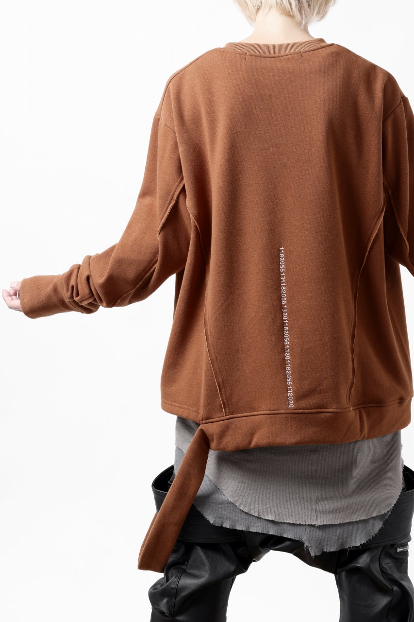 画像をギャラリービューアに読み込む, A.F ARTEFACT BomberHEAT SINGLE LOOP HEM PULLOVER TOPS (ORANGE)