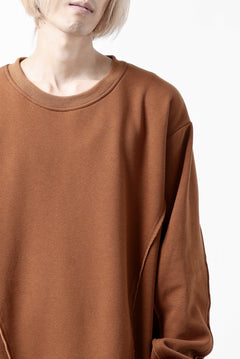 画像をギャラリービューアに読み込む, A.F ARTEFACT BomberHEAT SINGLE LOOP HEM PULLOVER TOPS (ORANGE)
