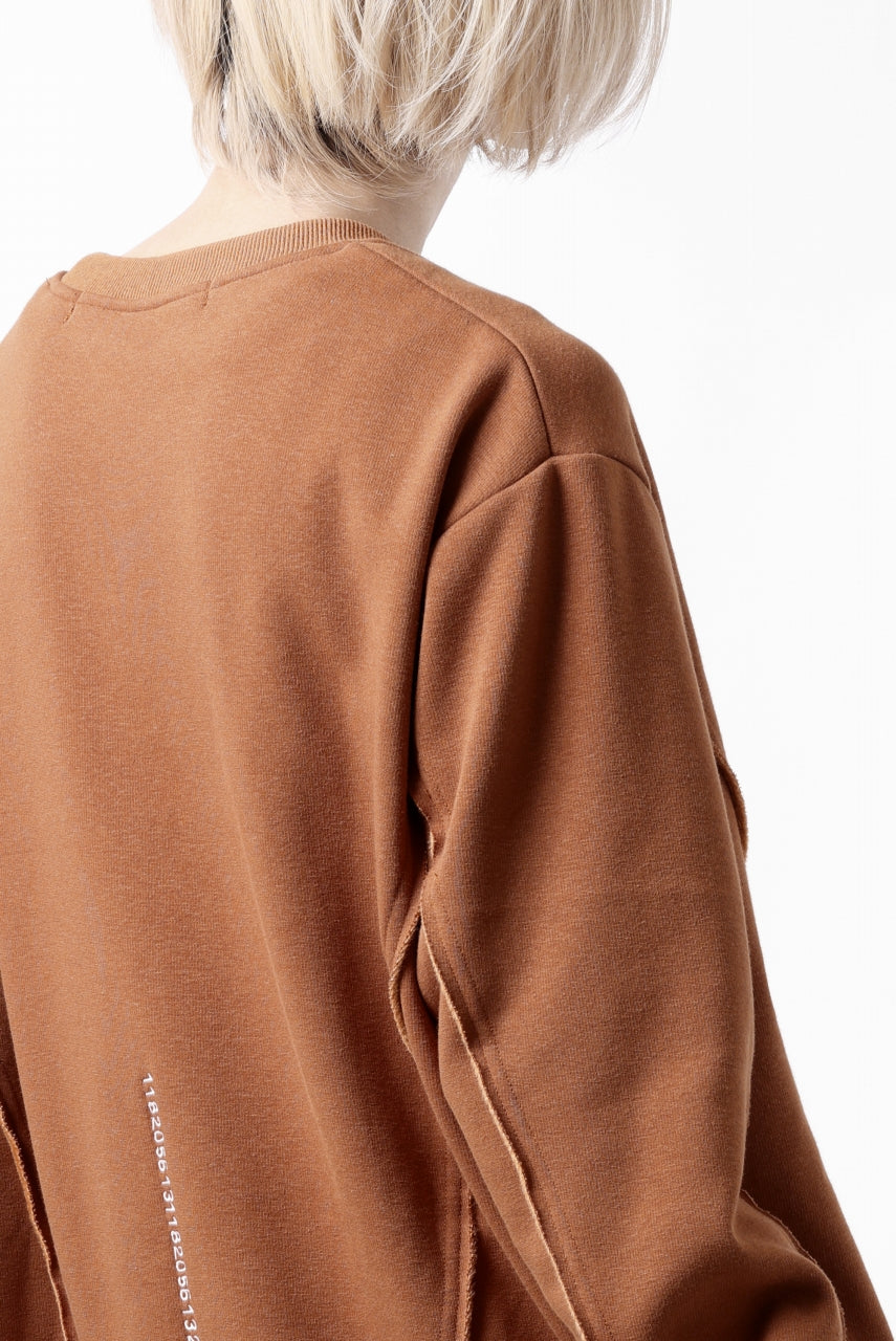 画像をギャラリービューアに読み込む, A.F ARTEFACT BomberHEAT SINGLE LOOP HEM PULLOVER TOPS (ORANGE)