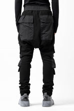 画像をギャラリービューアに読み込む, A.F ARTEFACT COMBINATION ZIPPER SARROUEL SKINNY PANTS / BOMBER HEAT® + NYLON (BLACK)
