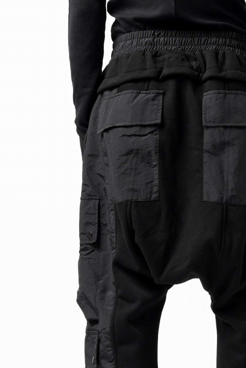 画像をギャラリービューアに読み込む, A.F ARTEFACT MILITARY CARGO SARROUEL PANTS / BOMBER HEAT® + NYLON (BLACK)