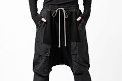 画像をギャラリービューアに読み込む, A.F ARTEFACT MILITARY CARGO SARROUEL PANTS / BOMBER HEAT® + NYLON (BLACK)