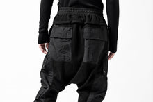 画像をギャラリービューアに読み込む, A.F ARTEFACT MILITARY CARGO SARROUEL PANTS / BOMBER HEAT® + NYLON (BLACK)